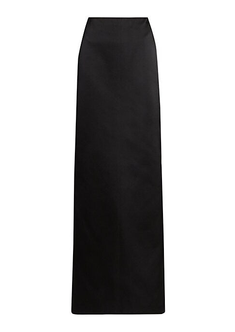 Silk Elegance Maxi Skirt
