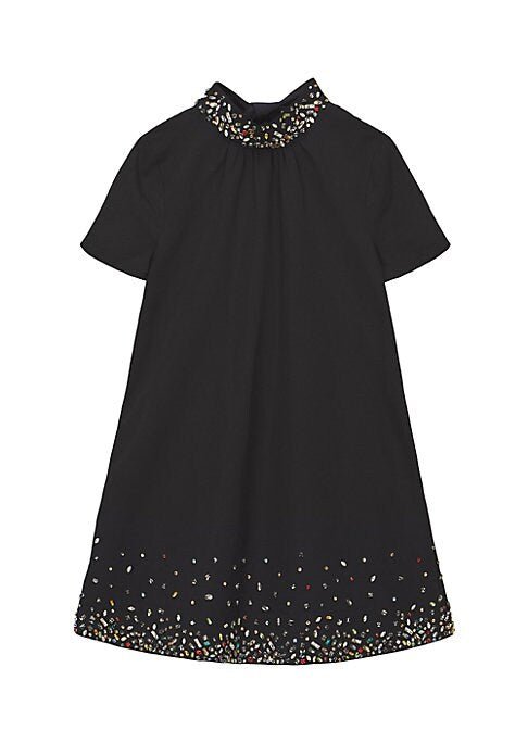 Chic Bow-Tie Mini Dress