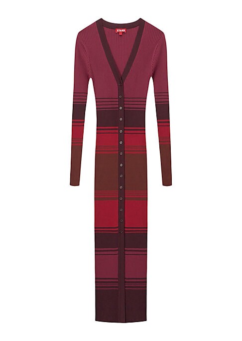 Striped Midi Sweaterdress