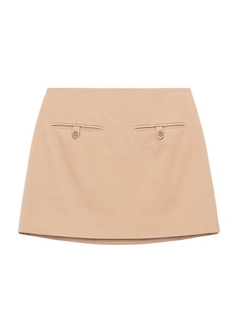 Tailored A-Line Skirt