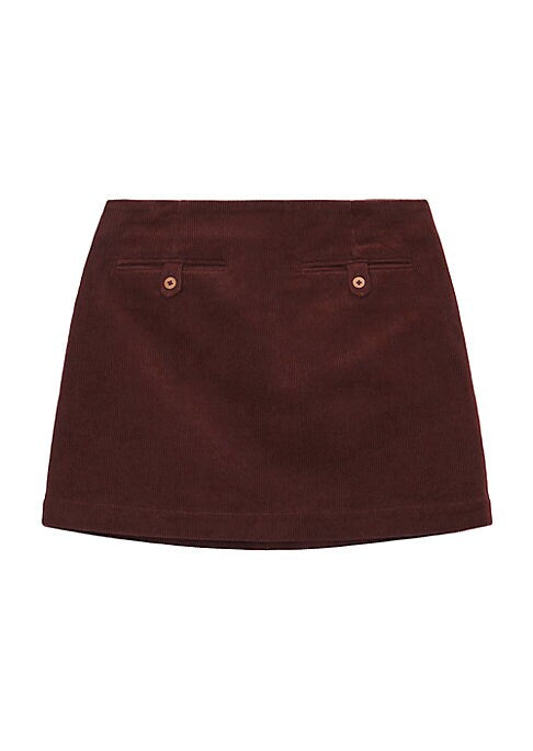 Chic Corduroy Skirt