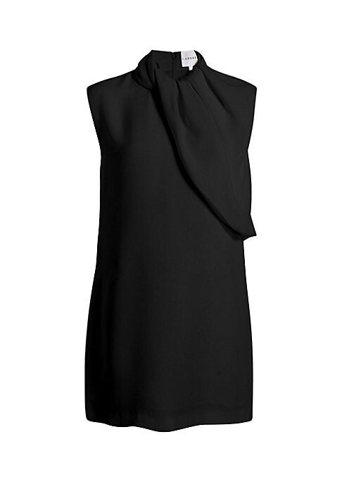 Silk Elegance Mini Dress