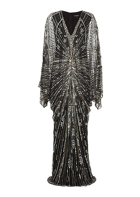 Sparkle & Sheer Elegance Gown