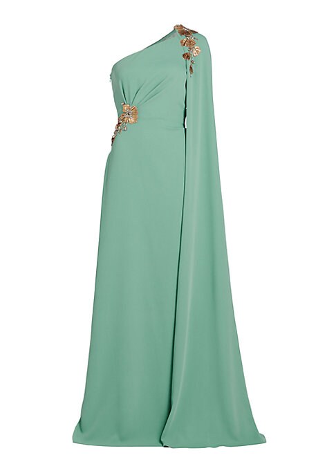 Regal Beaded A-Line Gown