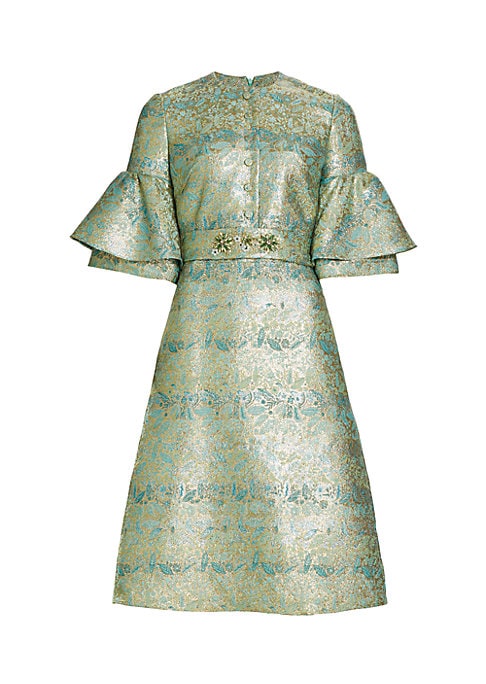 Metallic Elegance Dress