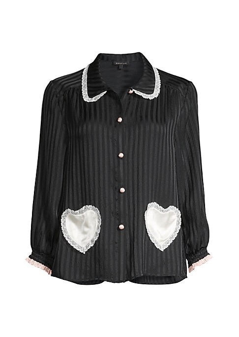 Silk Romance Pajama Top