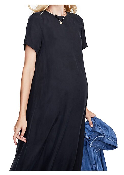 Flattering Maternity Midi Dress