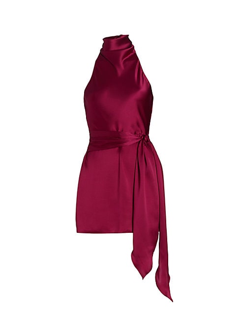 Chic Silk Mini Dress