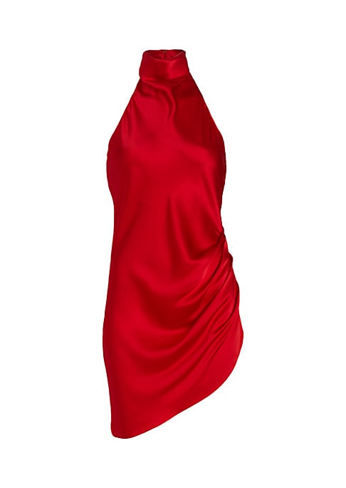 Radiant Silk Mini Dress