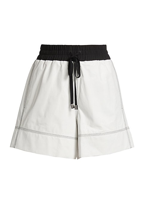 Chic Leather Lounge Shorts
