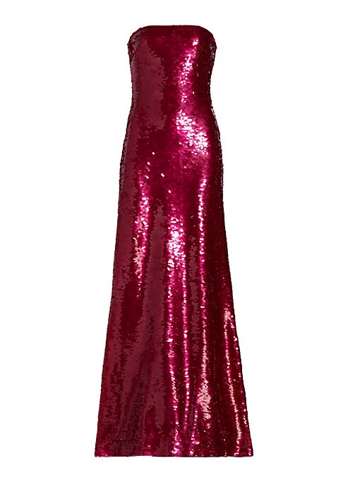 Glamorous Sequin Evening Dress