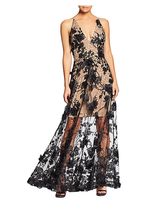 Sheer Elegance Gown