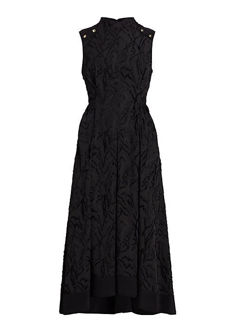 Elegant Vines Midi Dress