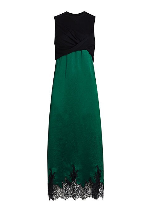 Eyelash Lace Maxi Dress