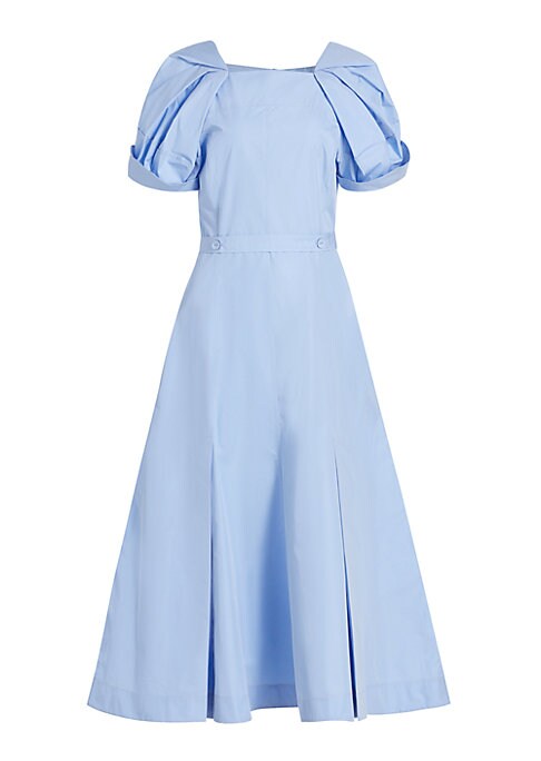 Chic Cotton Midi-Dress