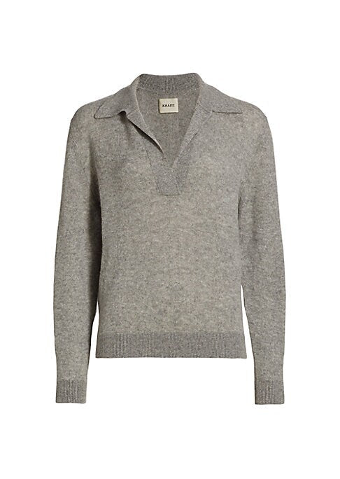 Luxe Cashmere Collared Sweater