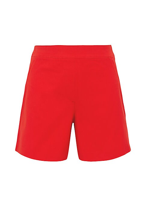 Chic Stretch-Blend Shorts