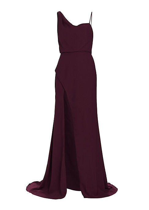 Draped Elegance Gown