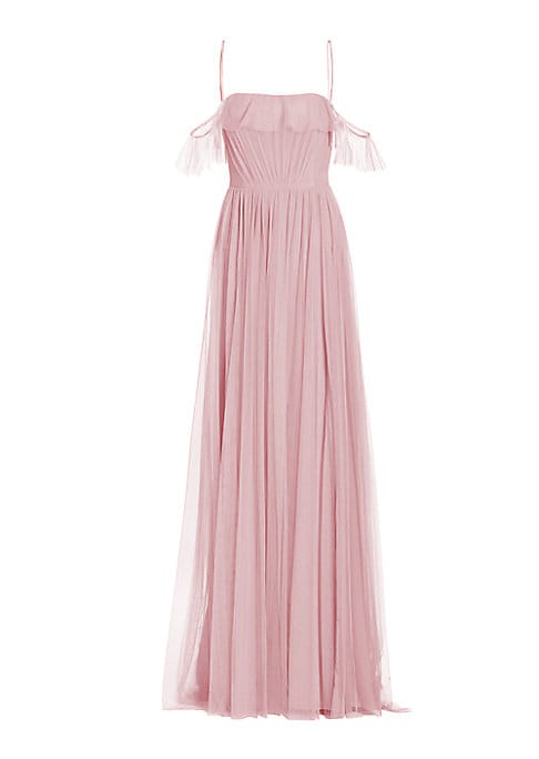 Elegant Tulle Evening Gown