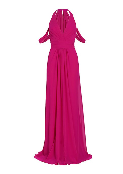 Draped Elegance Gown
