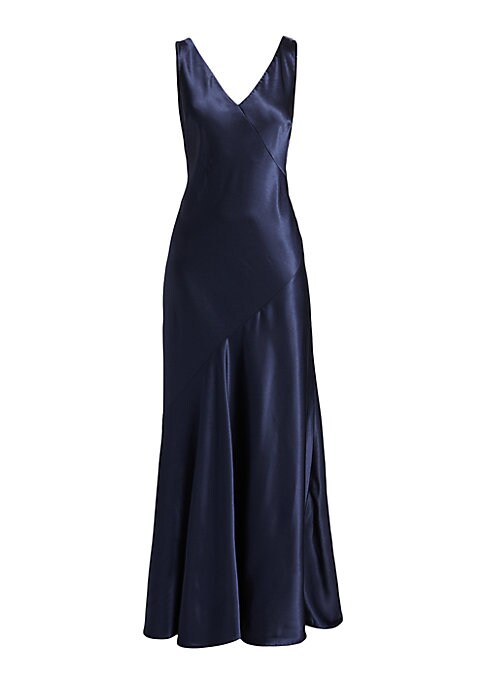 Cowl Back Glam Gown