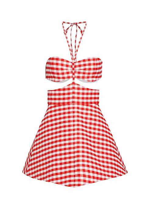 Gingham Cut-Out Delight