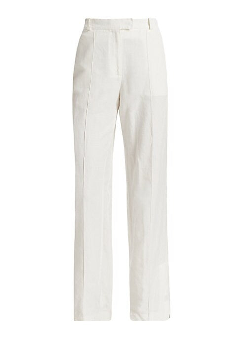 Luxe Linen Wide Trousers