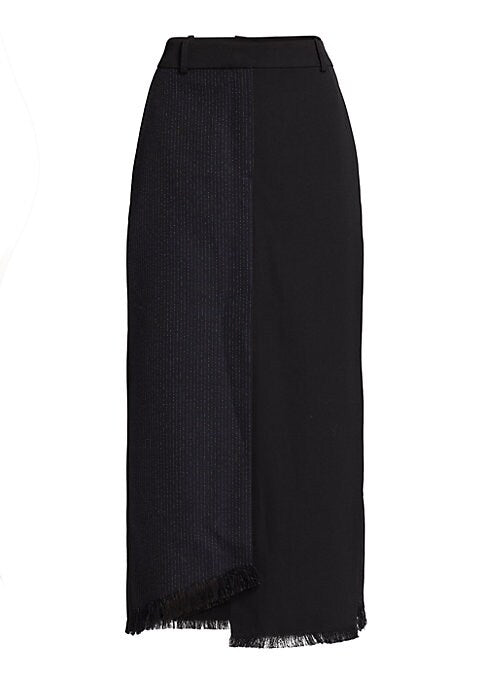 Fringe A-Line Skirt
