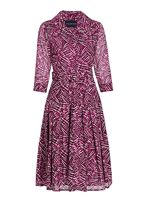 Vintage Tie-Dye Midi Dress