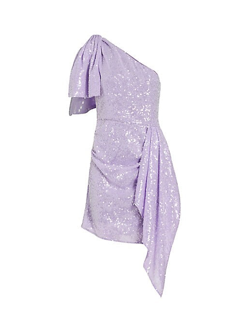 Glamorous Asymmetric Mini Dress