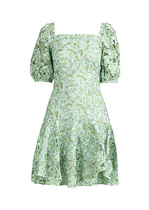 Floral Puff Minidress