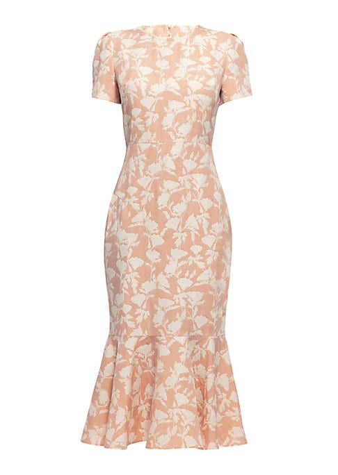 Floral Flare Midi Dress