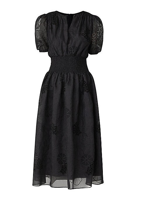 Floral Midi Dress Delight