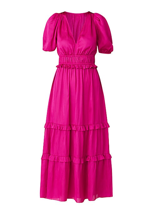 Chic Vintage Maxi Dress