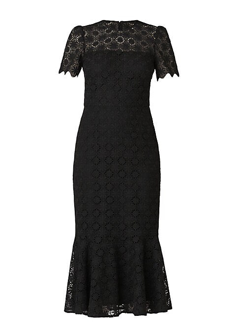 Lace Peplum Dress