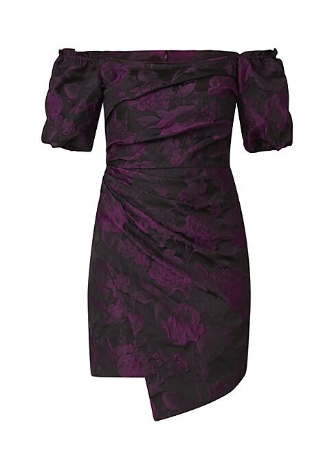 Vampy Floral Minidress