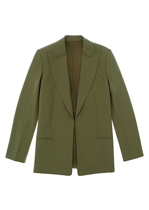 Chic Wool Blend Blazer