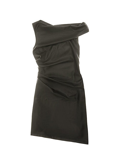 Edgy Asymmetric Minidress