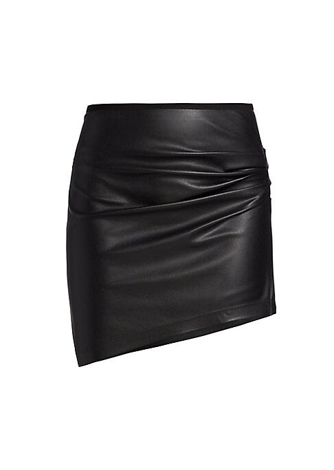 Chic Ruched Mini Skirt