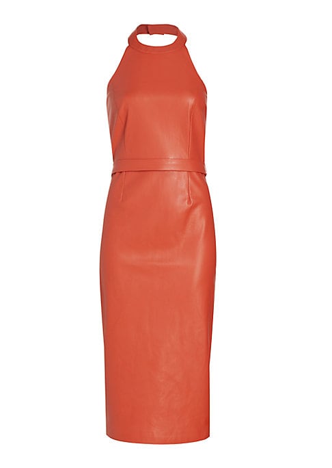 Chic Vegan Midi Dress