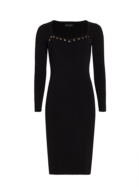Gilded Midi Charm Dress