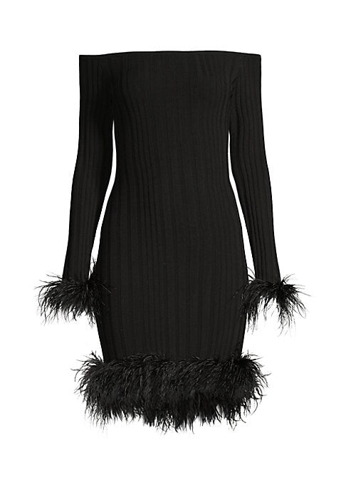 Feather Embrace Minidress