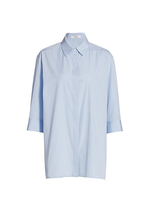 Oversized Cotton Crisp Shirt