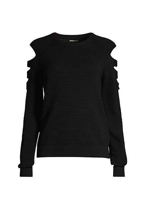 Cashmere Cut-Out Knit Top