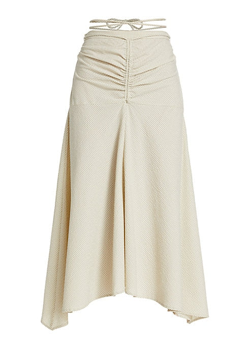 Gingham Midi Skirt Delight