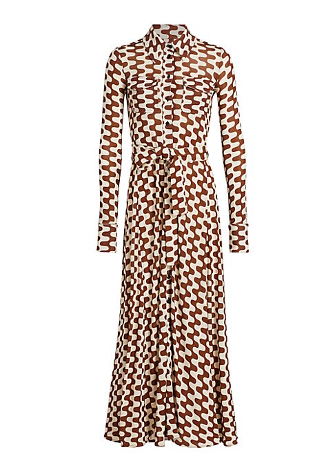 Bold Print Shirtdress