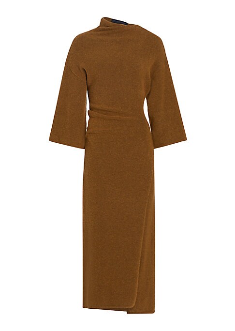Cozy Asymmetrical Midi Dress