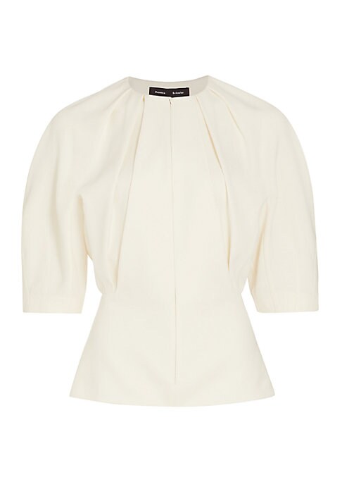 Chic Zip Blouse