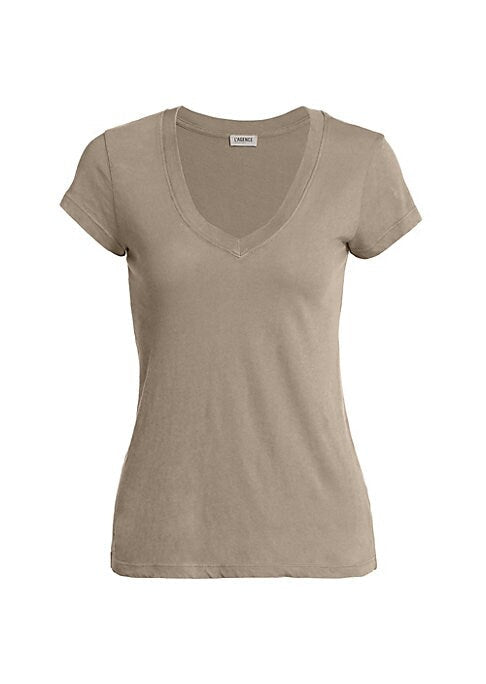 Chic Cotton Vee Tee