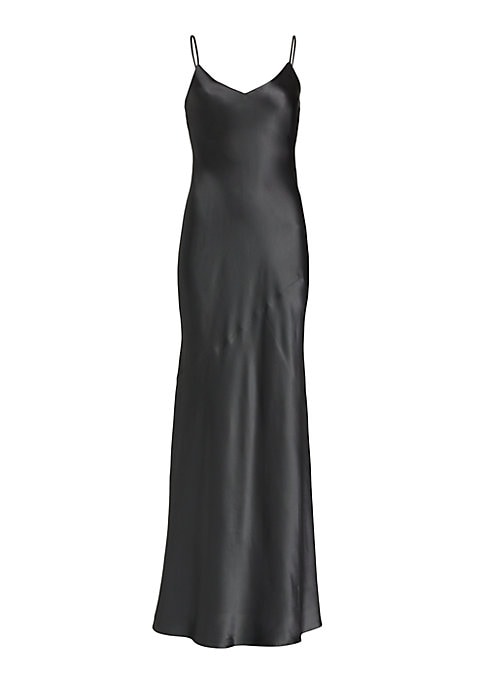 Silk Slip Evening Dress